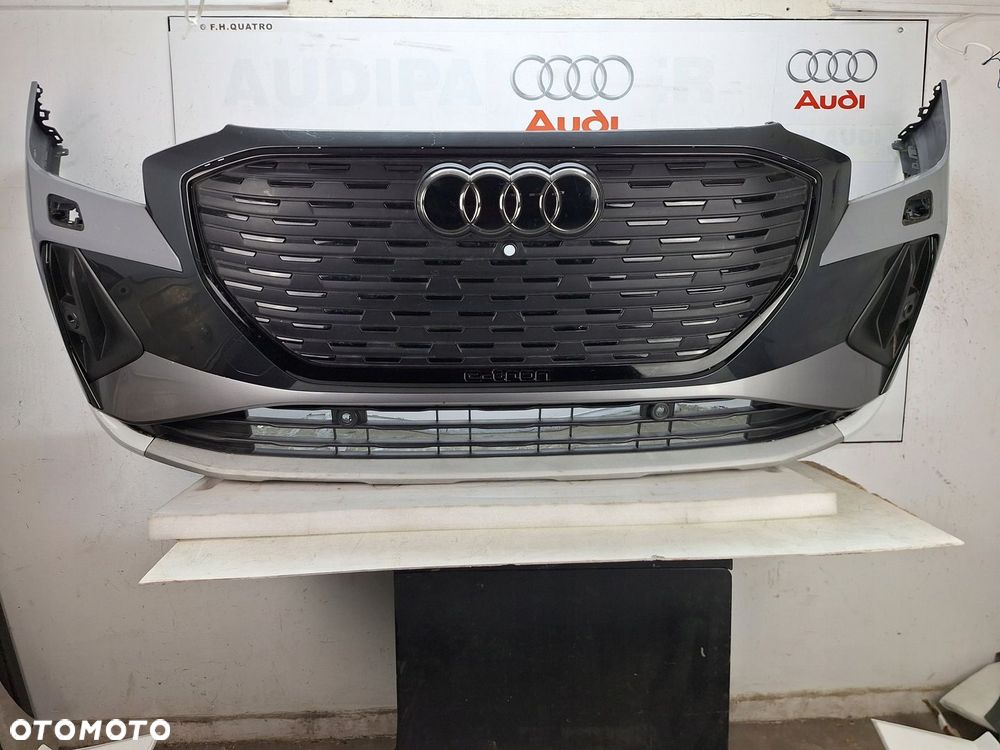 ZDERZAK AUDI Q4 89A E-TRON 2021-2024 ORYGINAŁ OE GRILL DYFUZOR S-LINE - 1