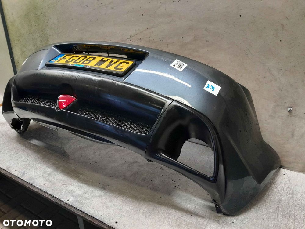 ^ ZDERZAK TYŁ TYLNY DO MAZDA RX8 SZARY GRAFITOWY - 3