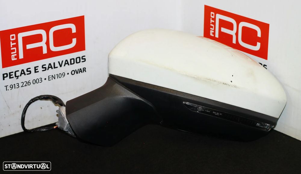 ESPELHO RETROVISOR ESQUERDO RENAULT CLIO V - 4