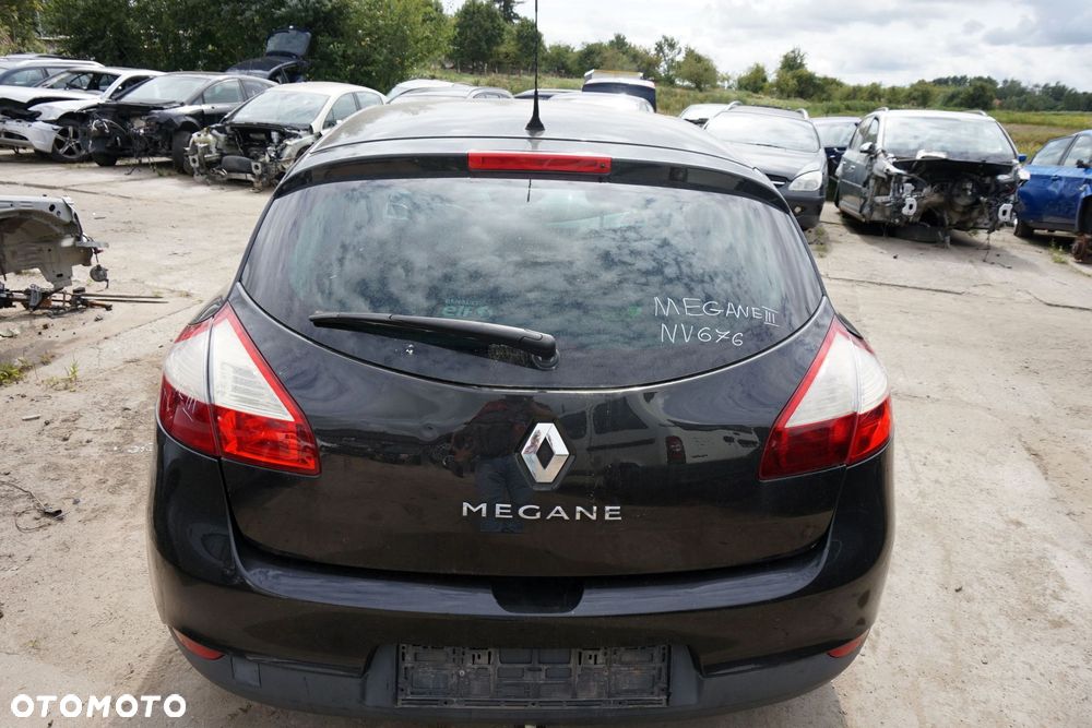 KLAPA BAGAŻNIKA TYLNA MEGANE III PH1 5D HB NV676  CZARNY RENAULT 2008-2010 - 1