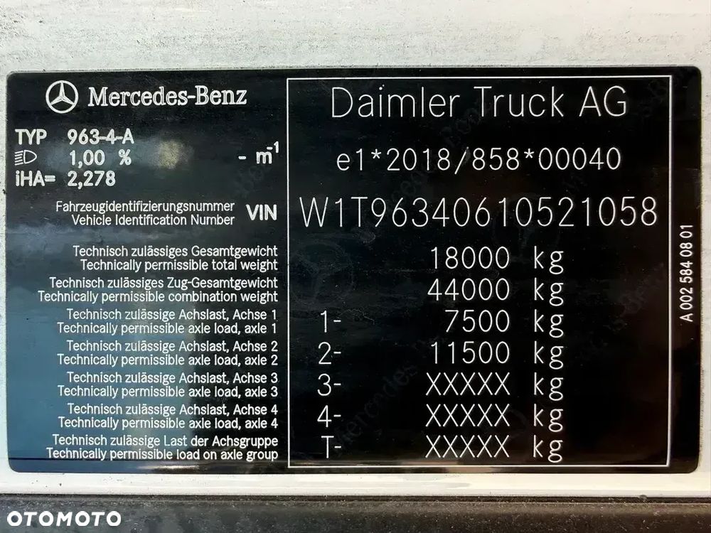 Mercedes-Benz Actros_MP5_Fabrycznie bez Retardera_ - 40