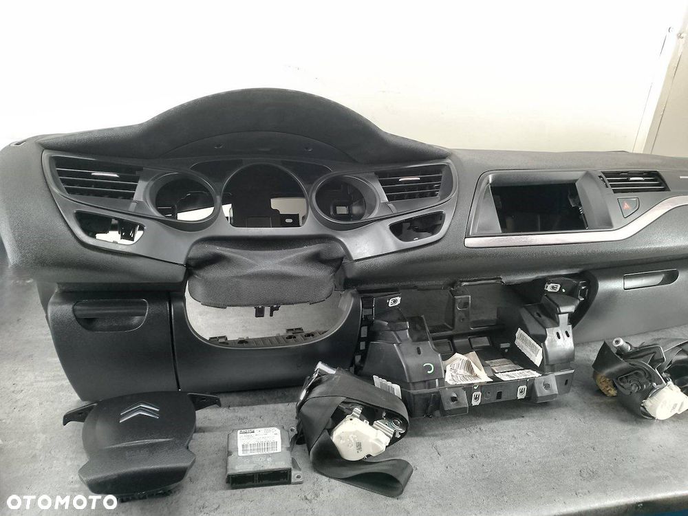 DESKA ROZDZIELCZA,KONSOLA PODUSZKI SENSOR PASY CITROEN C5 III 96821775ZD - 3