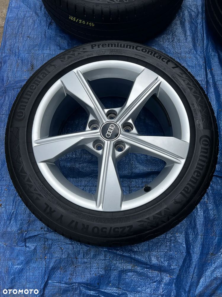 KOMPLET FELG FELGI  5X112 17 7,5J X17 ET 38 8W0601025 EH ALUFELGI 17 - 3