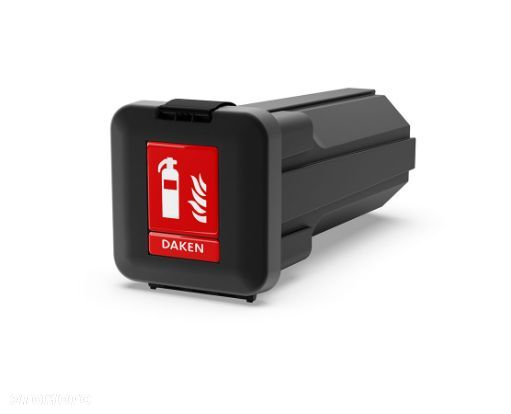 Pojemnik na gaśnicę 6kg SLIDEN DAKEN Tuba czarna