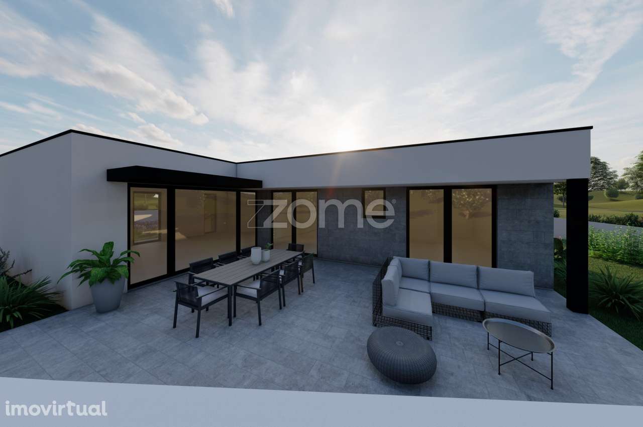 Lote Urbanizável com projeto aprovado para moradia isolada T4. - Grande imagem: 2/15