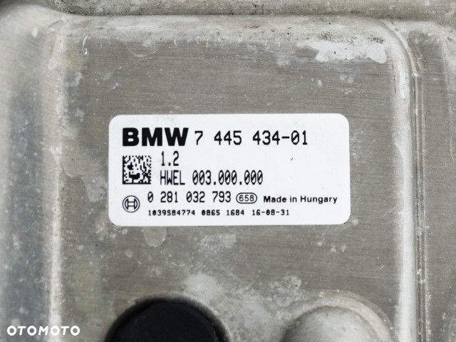 BMW X5 F15 F85  X6 F16  5 F10  Moduł Sterownik Jednostka sterująca Komputer Adblue   7445434 0281032793  BMW  520d 520i 523i 525d 528i 530d 530i 535d 535i 550i - 4