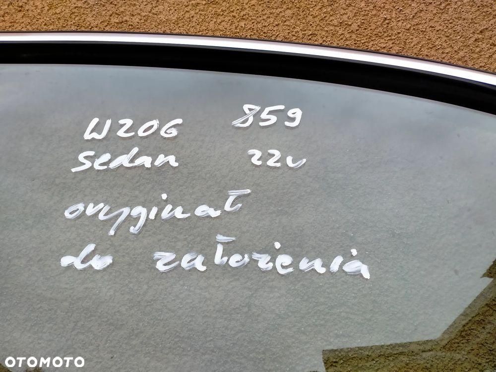 MERCEDES W206 SEDAN / 859 / DRZWI LEWE LEWY TYŁ / KOMPLETNE / ORYGINAŁ - 2