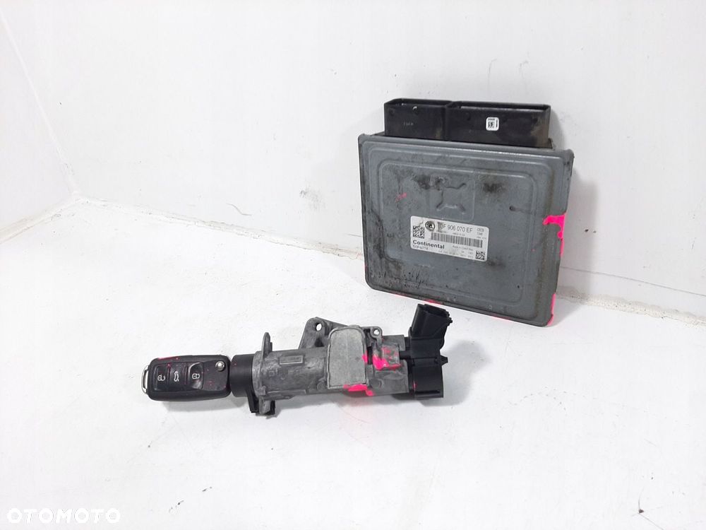 SKODA FABIA II LIFT 1.2TSI 8V 11R STEROWNIK SILNIKA CONTINENTAL 03F906070EF - 3