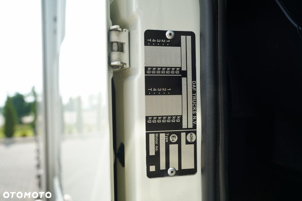 DAF XF 480 /  SSC / FIRANKA 7.7 M / KLIMA POSTOJOWA / OŚ PODNOSZONA / DACH PODNOSZNY / - - 38
