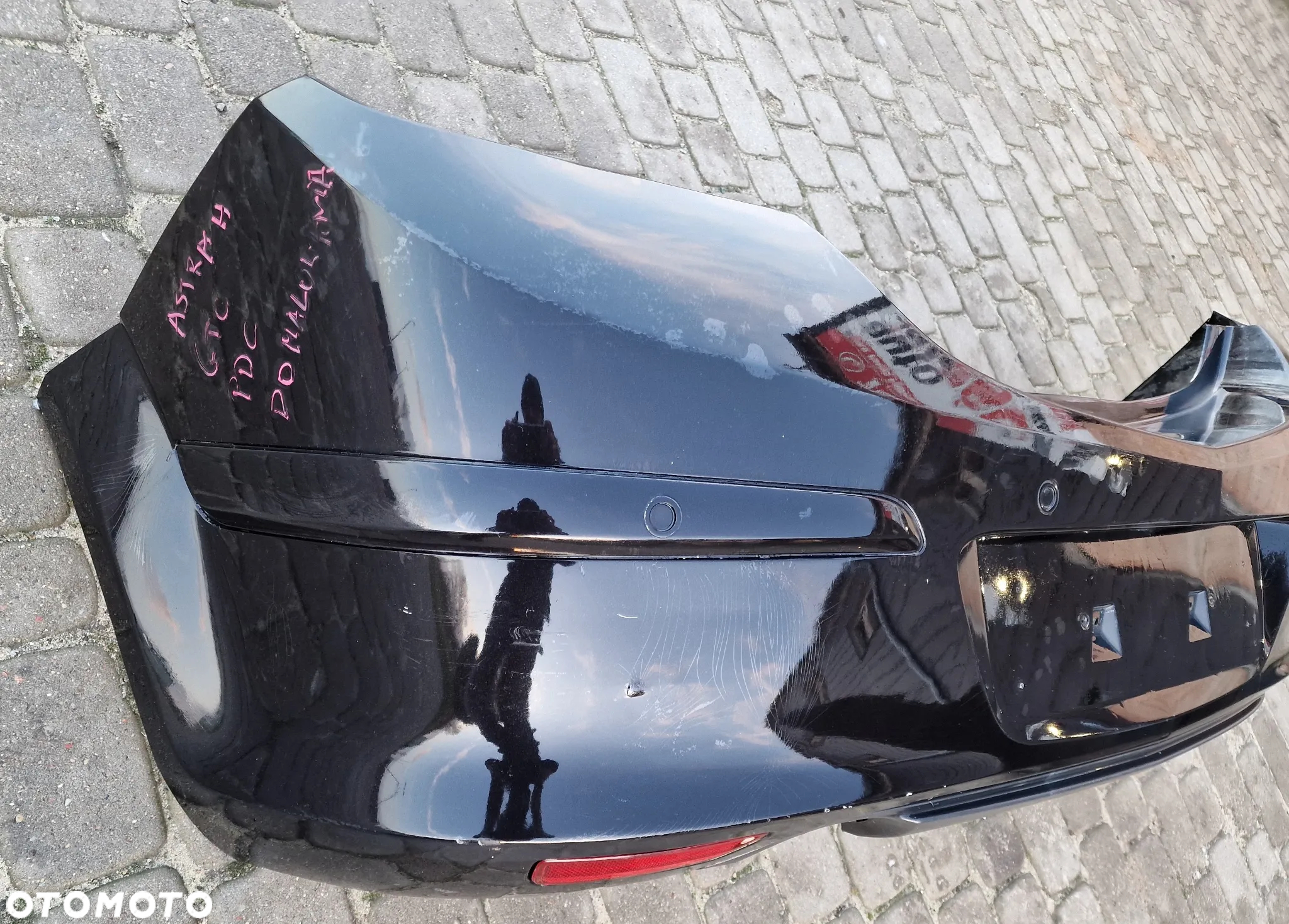 ZDERZAK TYŁ PDC OPEL ASTRA H GTC 3D Z20R - 4
