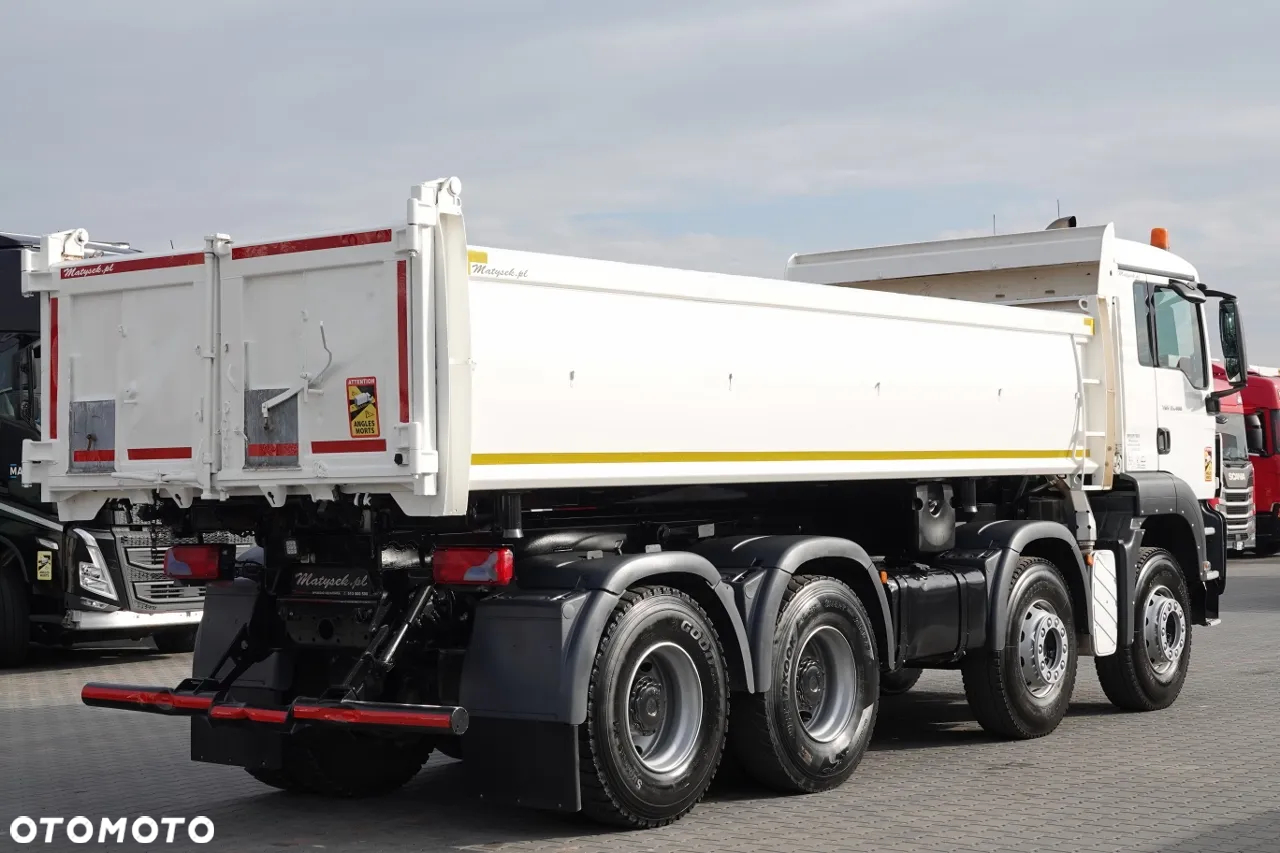 MAN TGS 35.400 / 8x4 / WYWROTKA / HYDROBURTA / BORDMATIK / EURO 5 EEV - 12