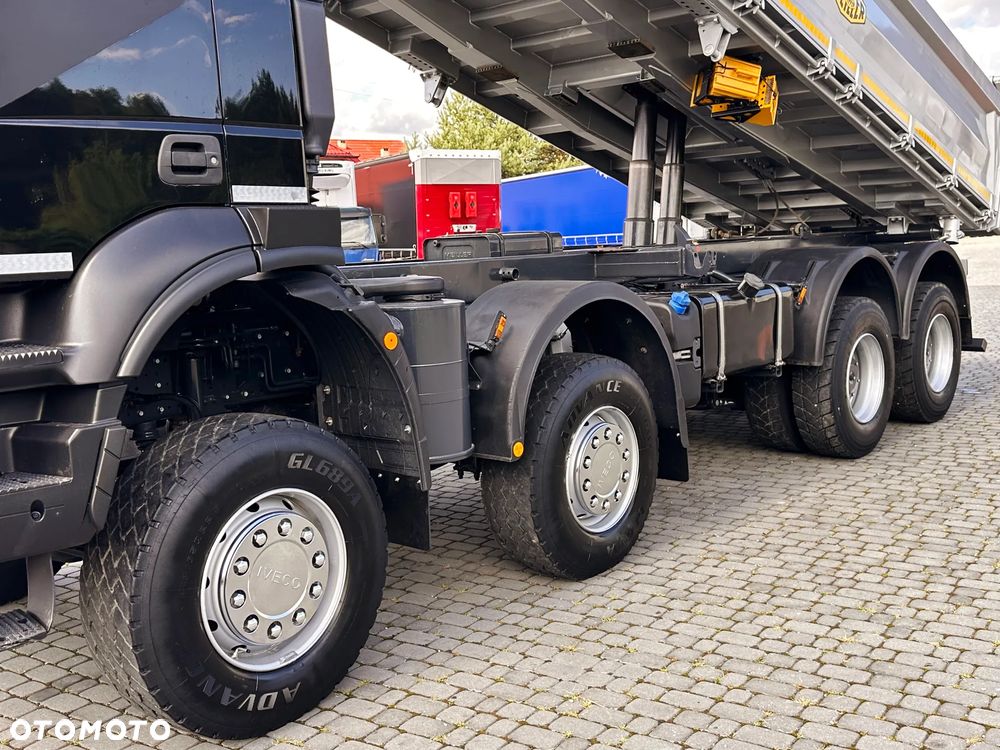 Iveco TRAKKER 450 8x8  WYWROTKA MEILLER 3S Przebieg 200 tys.km - 26
