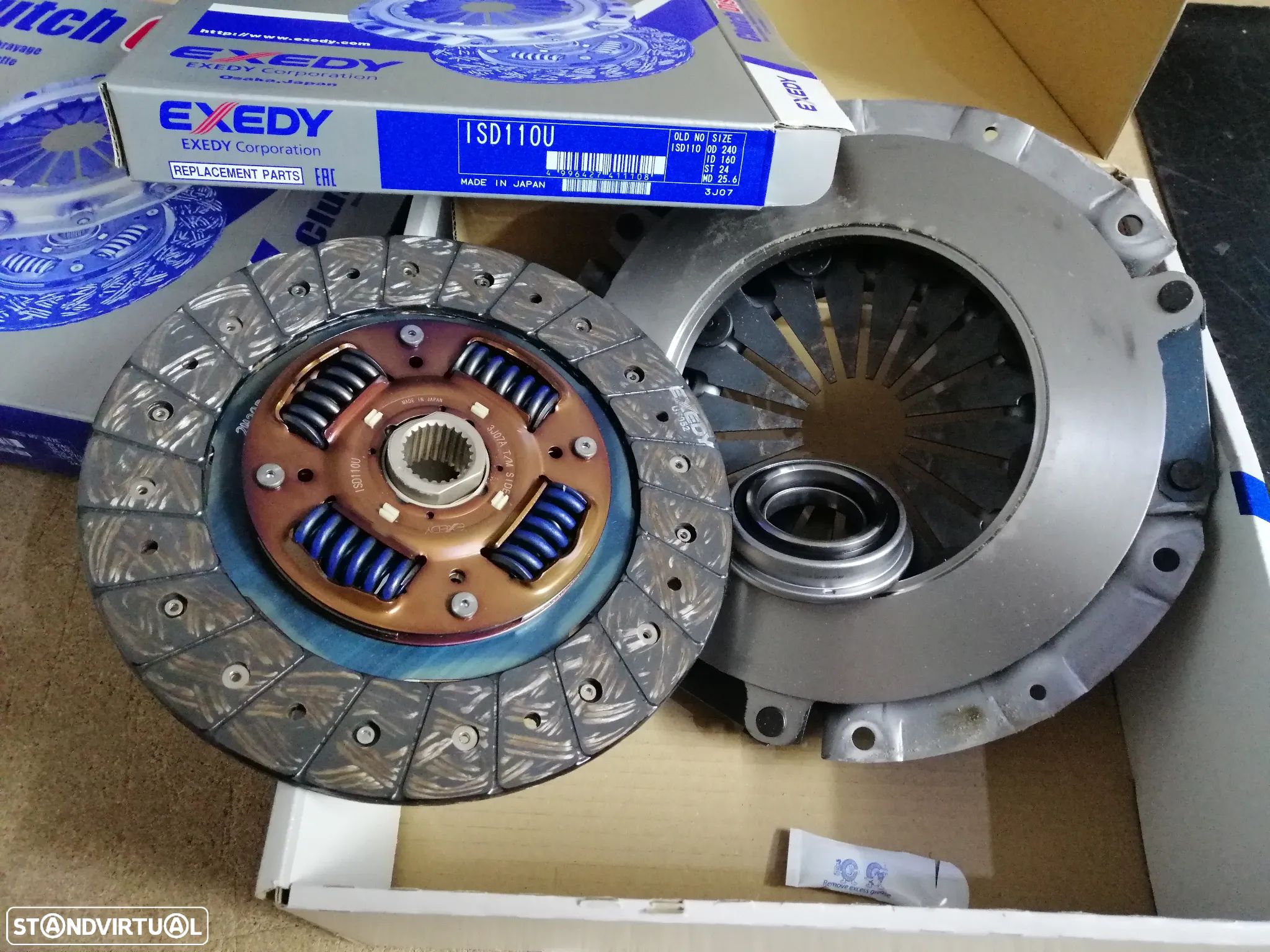 Kit de embraiagem Isuzu NKR 2.8 4JB1 Exedy ISK2051 - 1