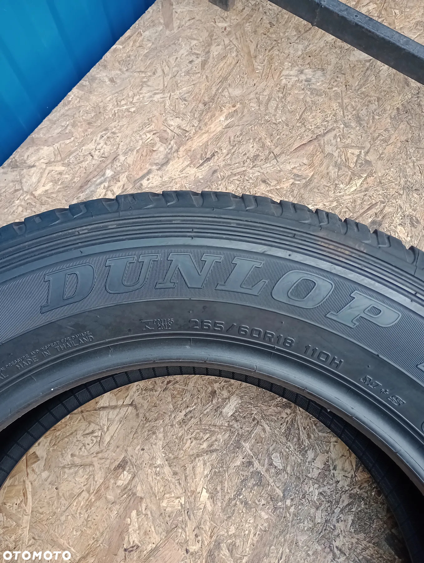 OPONY LETNIE TERENOWE 4x 265/60 R18 110H DUNLOP AT20 GRANDTREK - 6