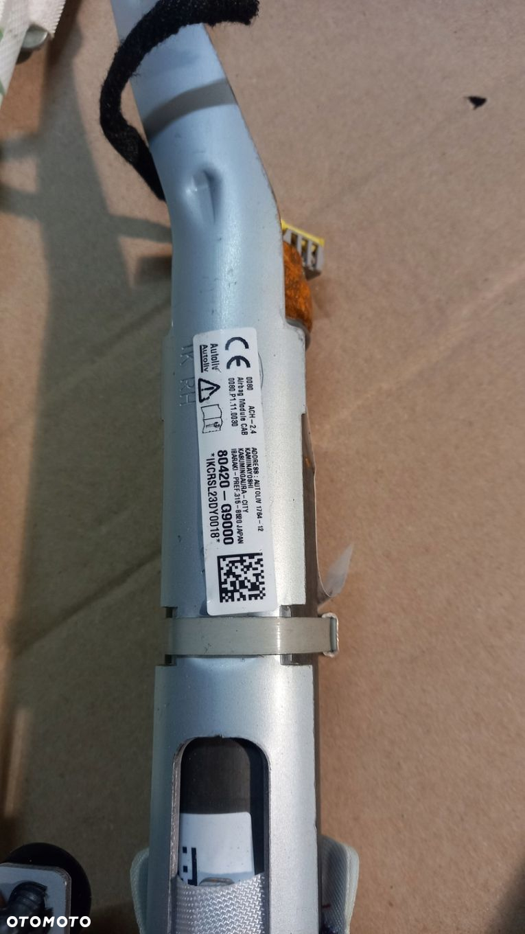 KURTYNA PODUSZKA AIRBAG HYUNDAI GENESIS G70 80420-G9000 80410-G9000 - 4