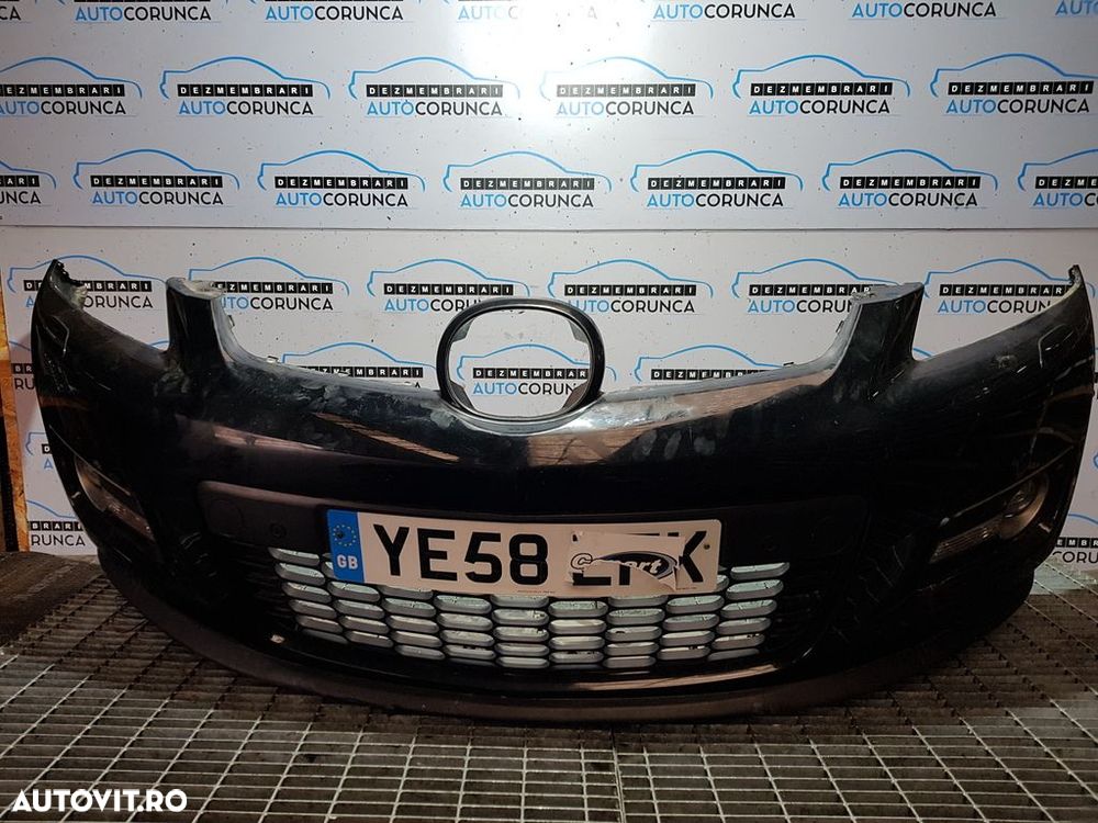 Bara fata Mazda CX - 7 2006 - 2012 Negru (541) model cu spalatoare far MODEL BENZINA - 5