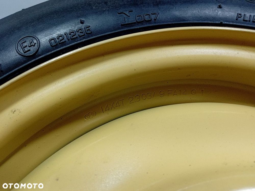 TOYOTA YARIS VERSO KOŁO DOJAZDOWE 4JX14 4X100 - 4