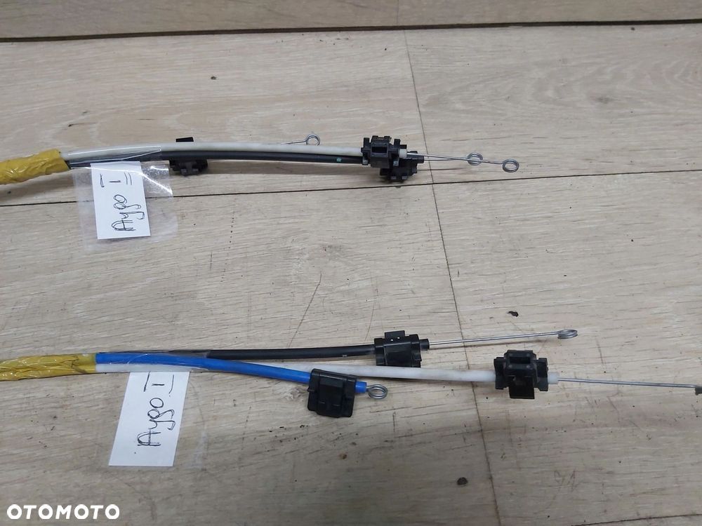 Toyota AYGO I 05-13 linka nawiewu komplet 3 sztuk cięgno - 2