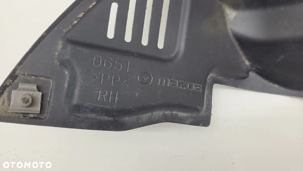 NADKOLE PRAWY PRZÓD PRAWE PRZEDNIE Mazda 2 II 07-14 DE D651 - 2