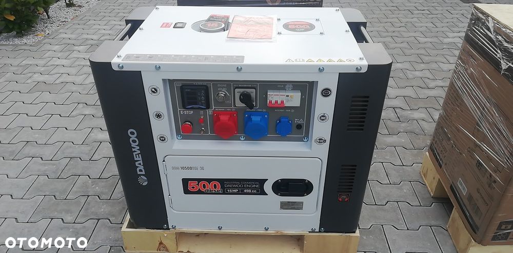 Agregat prądotwórczy DAEWOO DDAE10500DSE-3G Diesel 8.1 10 20 30 40 50 60 kVA NOWY 10480 zł netto 50 sztuk! - 7