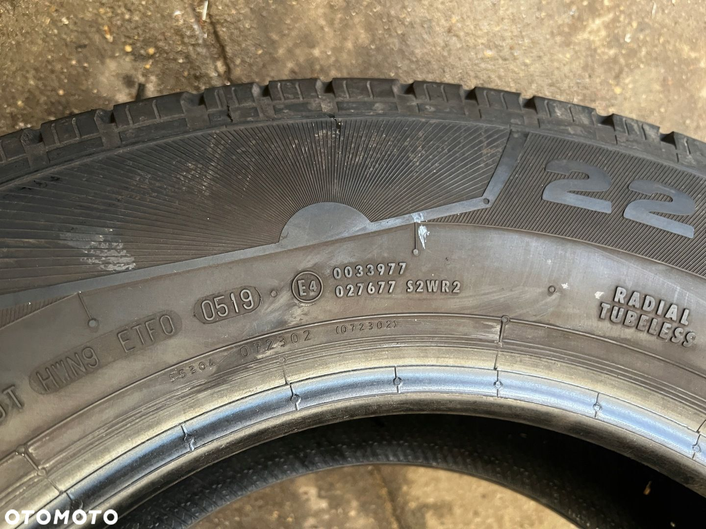 KOMPLET OPON OPONY LETNIE LATO CONTINENTAL CAMPER 225/75/16CP 225/75R16CP - 5
