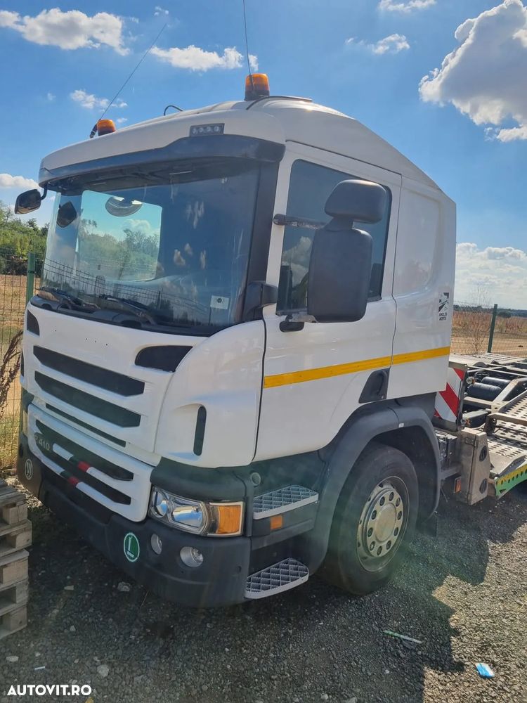 Scania P410 transportor pentru 3 capete tractor, pregatire VDI - 9