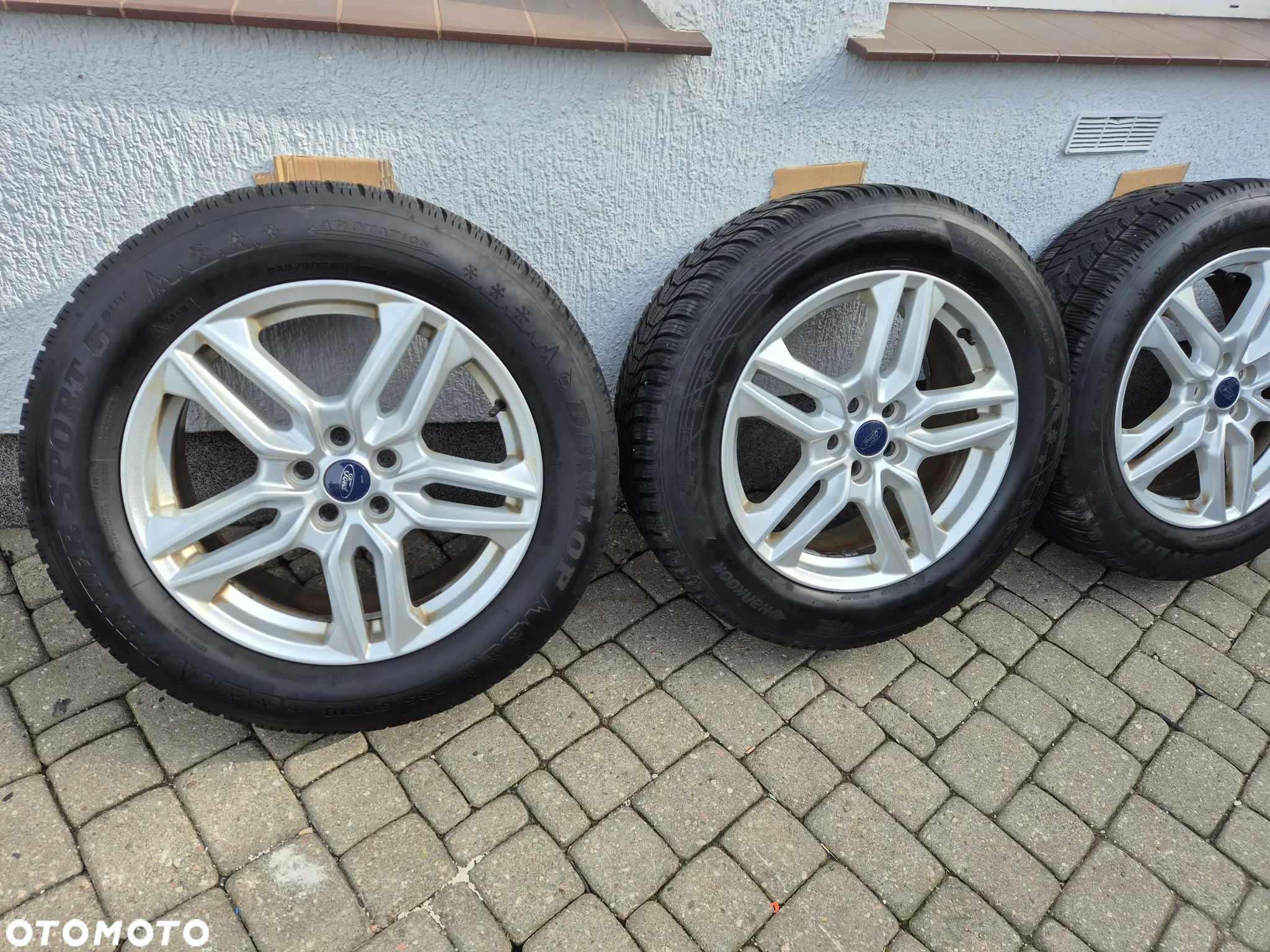 FORD EDGE MK2 KOŁA FELGI KOMPLET ORYGINALNE ZIMA ZIMOWE 235/60R18 EM2C-J1A - 2