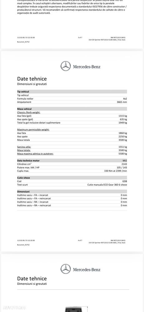 Mercedes-Benz 314 CDI Sprinter - 9