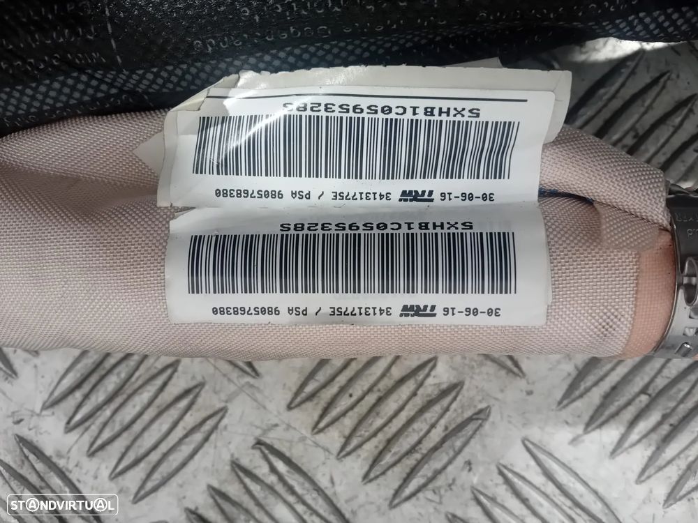 Cortina Cortinas de Airbag Peugeot 308 SW 34131774E 34131775E Original - 4