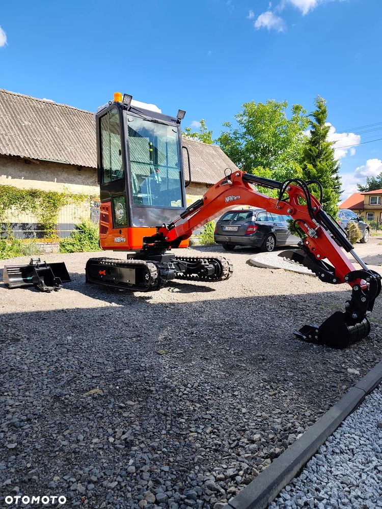 Inny Minikoparka N18 Pro silnik Kubota - 18