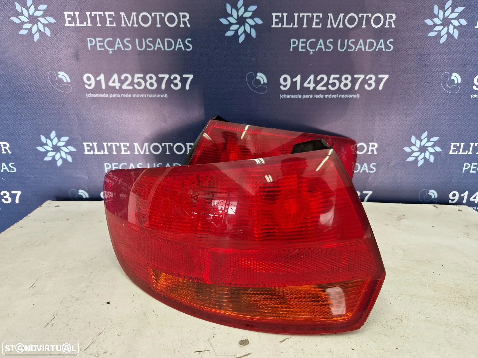 Farolins usados AUDI A3 8P SPORTBACK 5 PORTAS farolim - 1