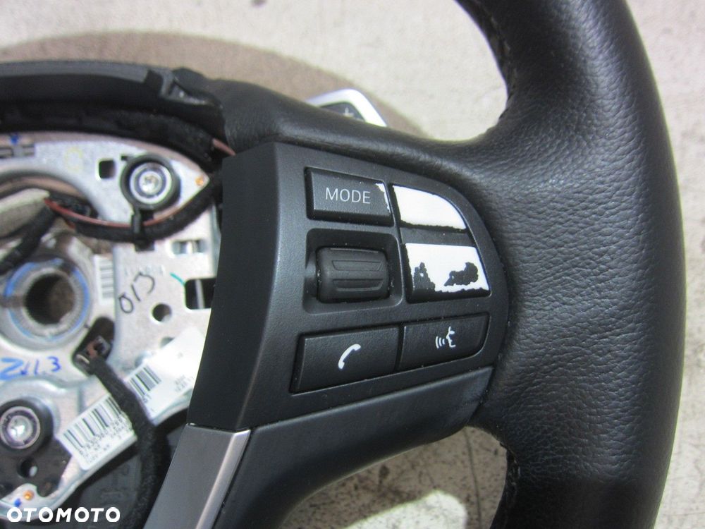 BMW X3 F25 F26 KIEROWNICA SKÓRZANA GRZANA SKÓRA ŁOPATKI SPORT 32306879927 - 11