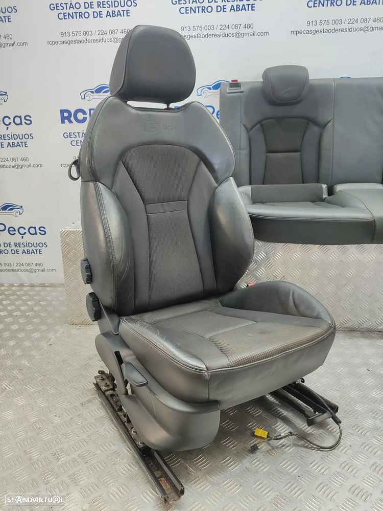 Conjunto Bancos em Pele Tecido Audi A1 8X S-Line S Line - 5