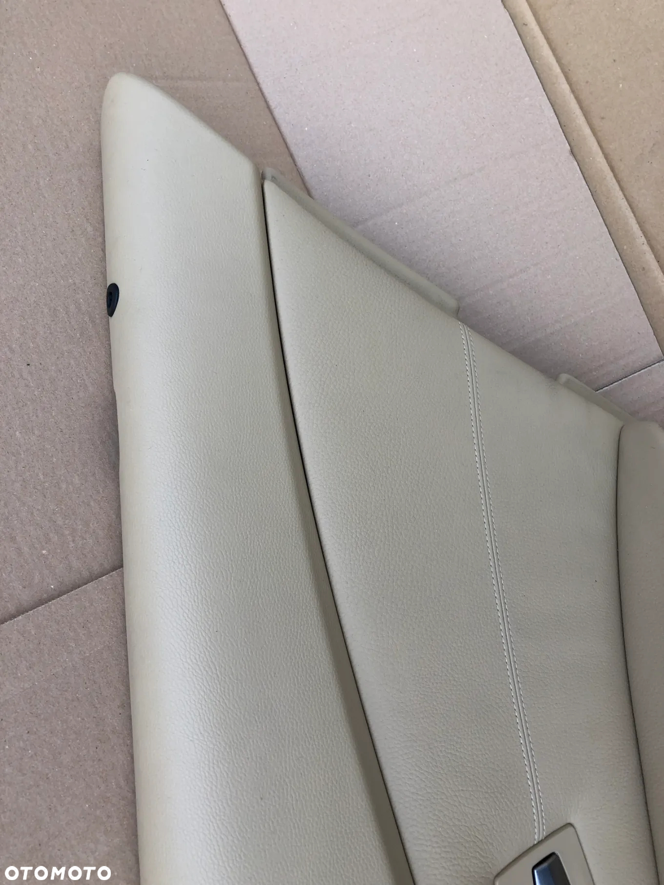 TAPICERKA BOCZEK DRZWI PRZÓD TYŁ PRAWY LEWY BMW E60 BEIGE - 15