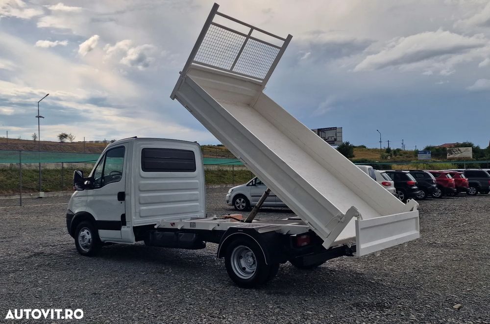 Iveco daily 35c12,  2300cc, 120cp, basculabil spate, 3.6 m, cat B, arcuri  , bari torsiune,   basculare de forta, 02/2007, RAR efectuat,  SEAP, finantare PJ, rate Pf - 5