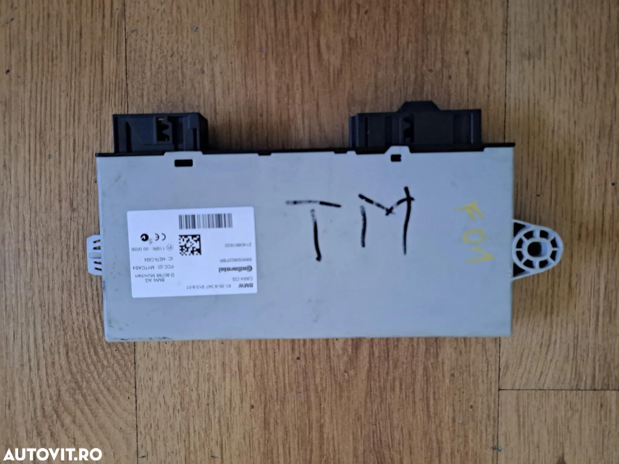Kit pornire - calculator motor, modul CAS 4, cheie - original BMW F07+LCI F10+LCI F11+LCI F06+LCI F12+LCI F13+LCI F01+LCI F02+LCI F03+LCI F04 F25 F26 - 5