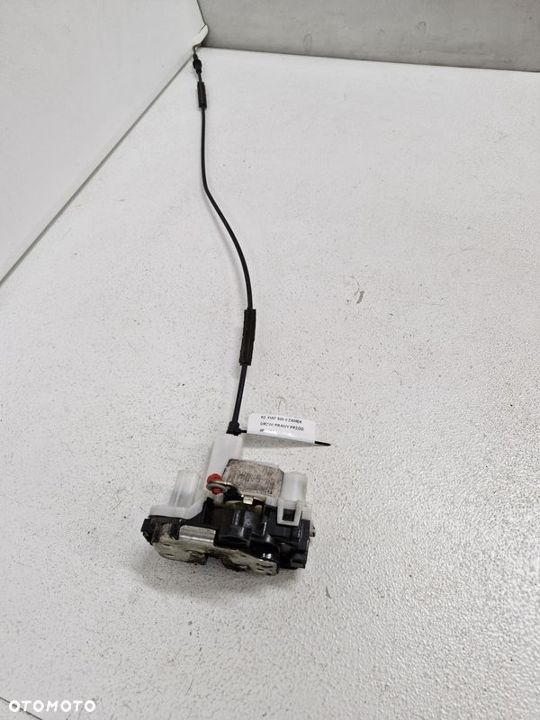 FIAT 500 1 I ZAMEK DRZWI PRAWY PRZÓD PRZEDNI 4 PIN EU 51785918 - 1