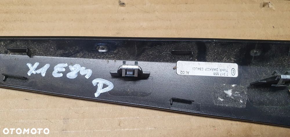 Dekor listwa ozdobna drzwi prawy przód BMW X1 E84 2991390 - 9