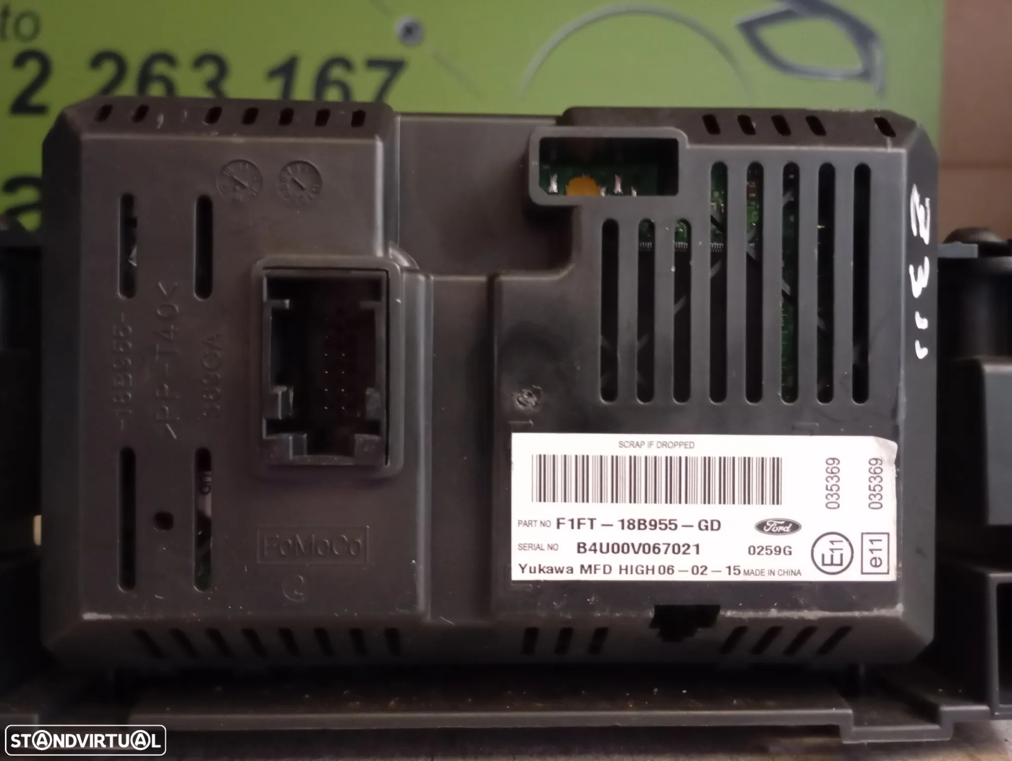 FORD FOCUS III RADIO DISPLAY COMANDOS - Z311 - 9