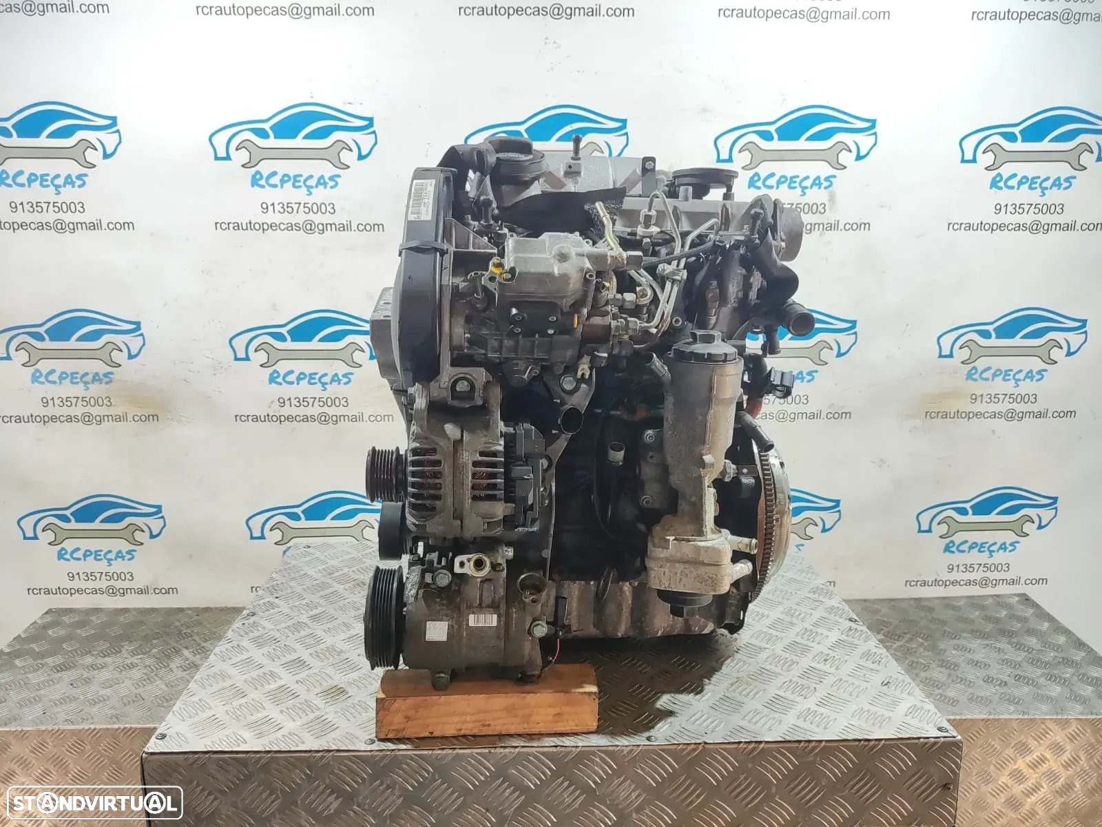 .Motor Completo ASY VW Volkswagen 1.9 SDI 8v 64cv - 3