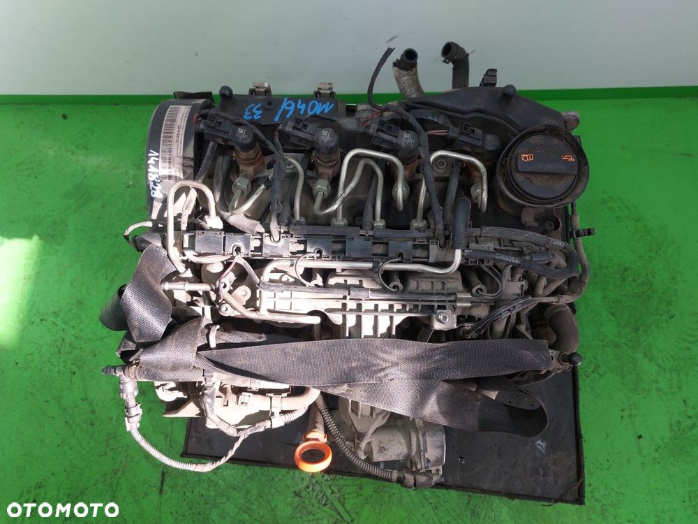 Silnik kompletny diesel Skoda Fabia II1.6TDI 75KM 2007-2014 KOD:CAYH 176TYŚ - 6