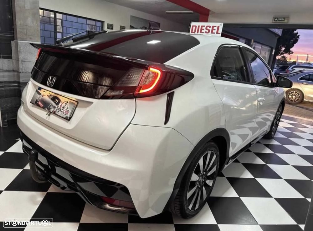 Honda Civic 1.6 i-DTEC Elegance Connect Navi+ADAS - 8