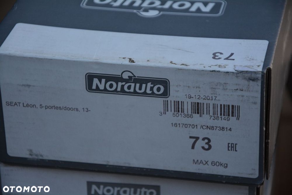 Seat Leon  2013 - bagażnik dachowy Norauto NOWY KLucz - 7