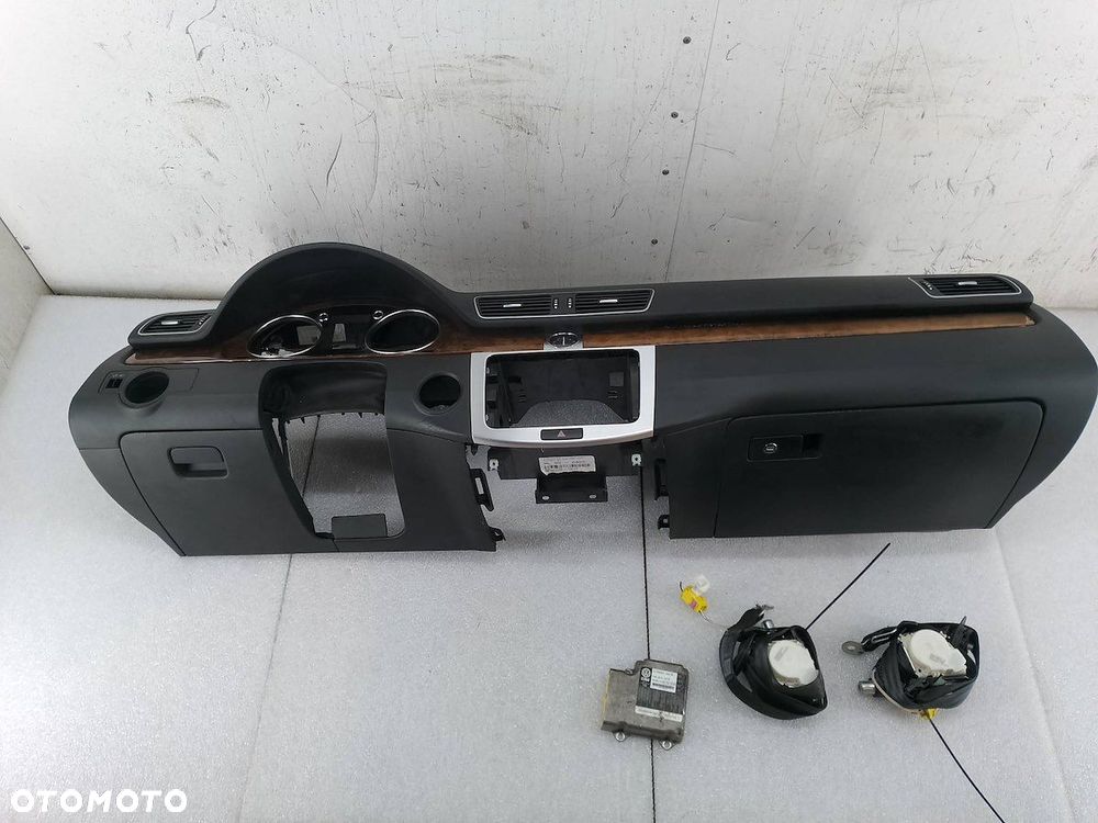 DESKA ROZDZIELCZA,KONSOLA PODUSZKI SENSOR PASY VW PASSAT B7 3C1857003QT - 1