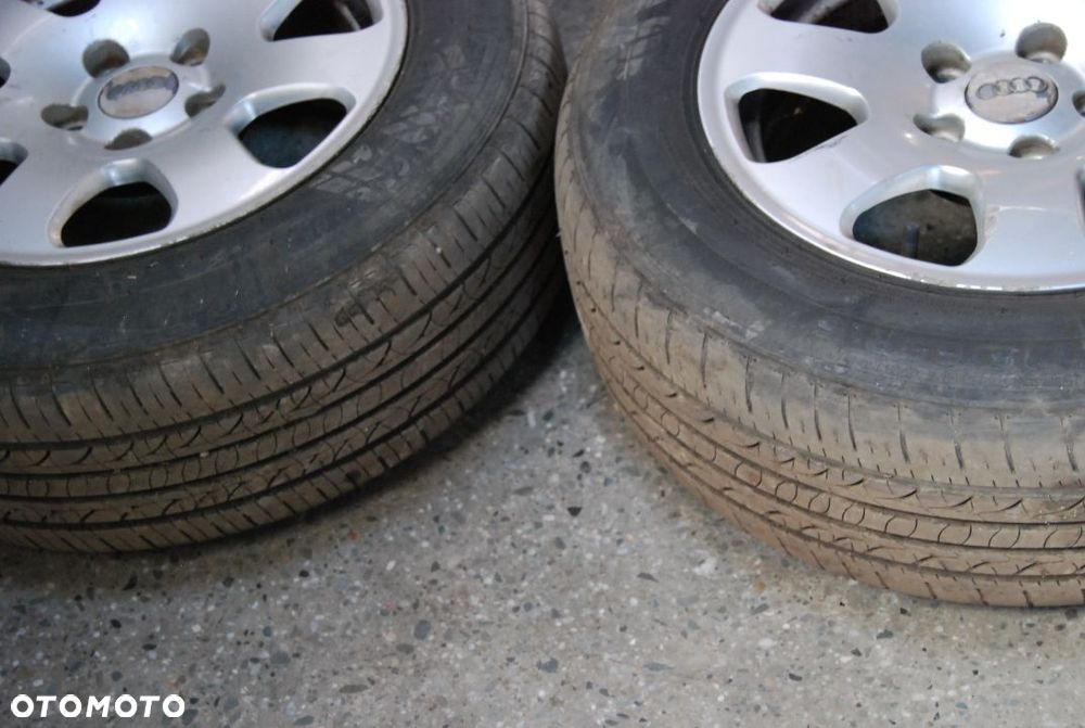 ALUFELGI OPONY 195/65R15 ZIMA 8E0601025 7J ET42 AUDI A4 B6 5X112 - 7