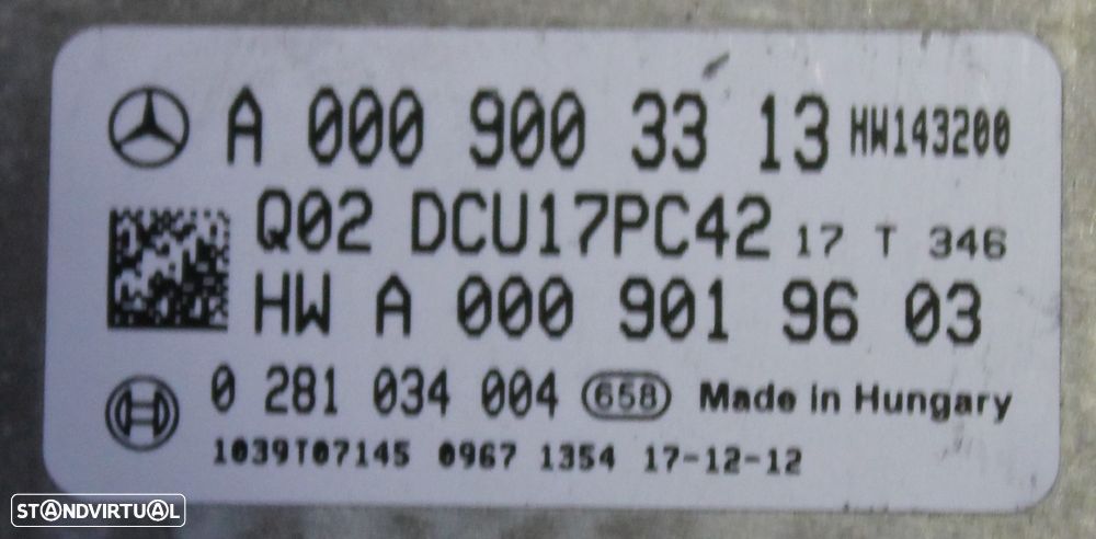 BALASTRO MERCEDES-BENZ W205 - 5