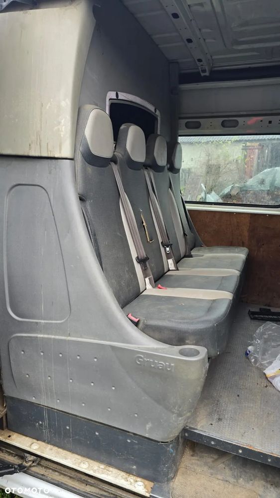 Bygadówka Doka Zestaw zabudowa siedzenia szyba ściana grodziowa Master 3,4 2011 - Komplet - 1