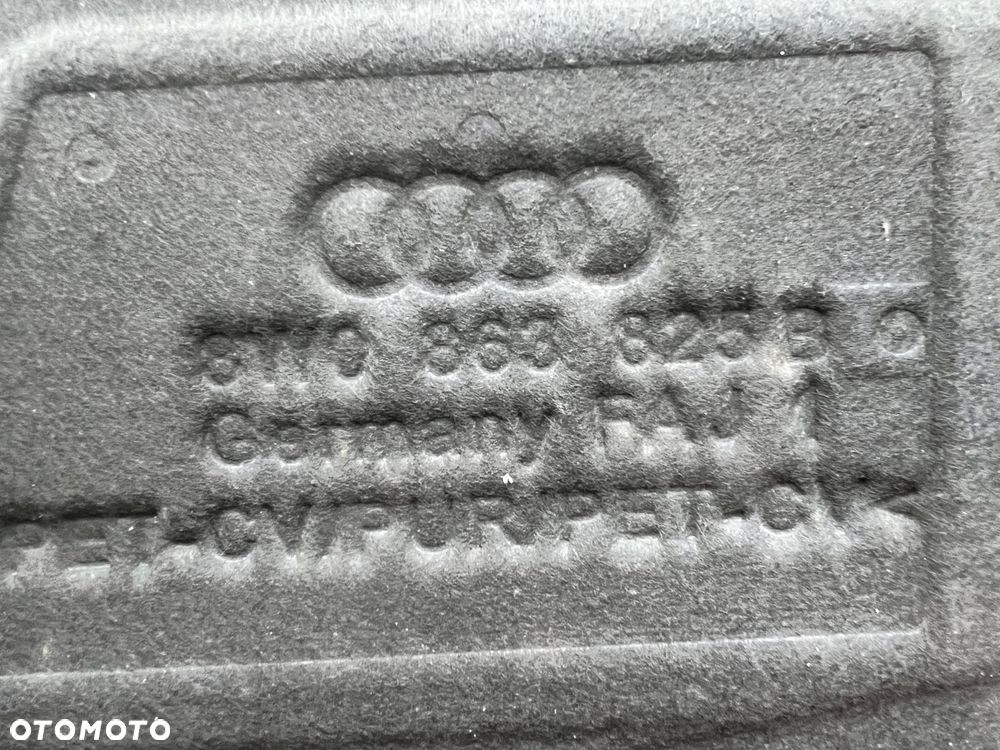 Wygłuszenie maski WYCISZENIE AUDI A4 B9 lift ze spinkami - 4