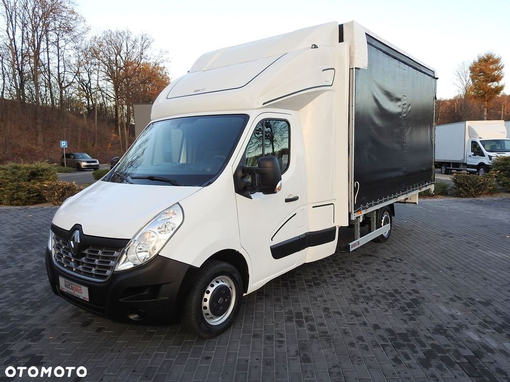 Renault MASTER PLANDEKA 10 PALET WEBASTO TEMPOMAT KLIMATYZACJA PNEUMATYKA AUTOMAT   170KM - 19
