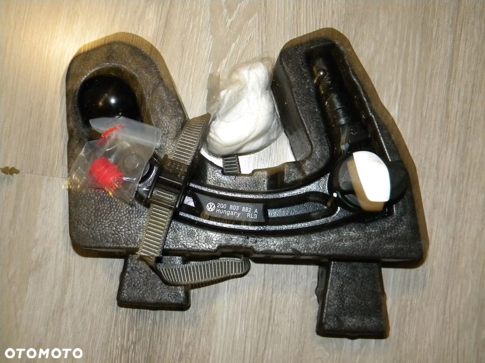KOMPLET NOWA 2X KLUCZYK REKAWICZKI KULA WESTFALIA WYPINANY HAK HOLOWNICZY VW POLO VI 6 2G 2G0 17-26 2G0803882A - 4